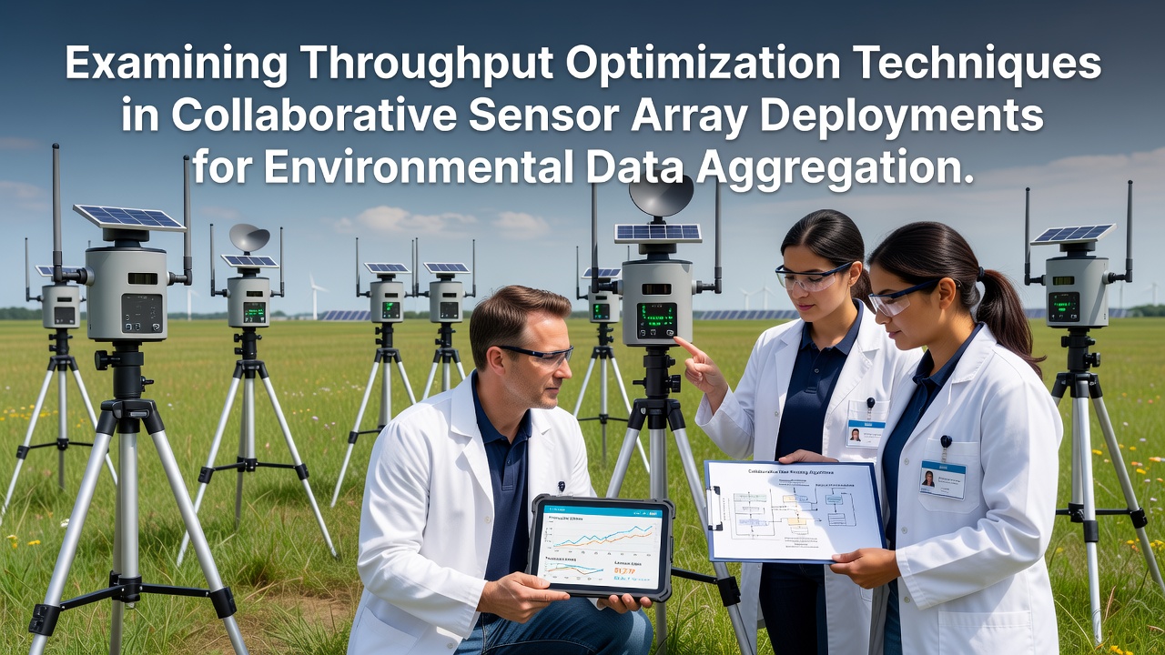 Examining Throughput Optimization Techniques in Collaborative Sensor Array Deployments for Environmental Data Aggregation